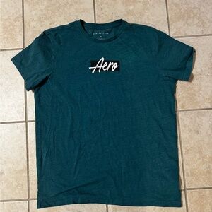 Aeropostale Dark Teal Short Sleeve Tee